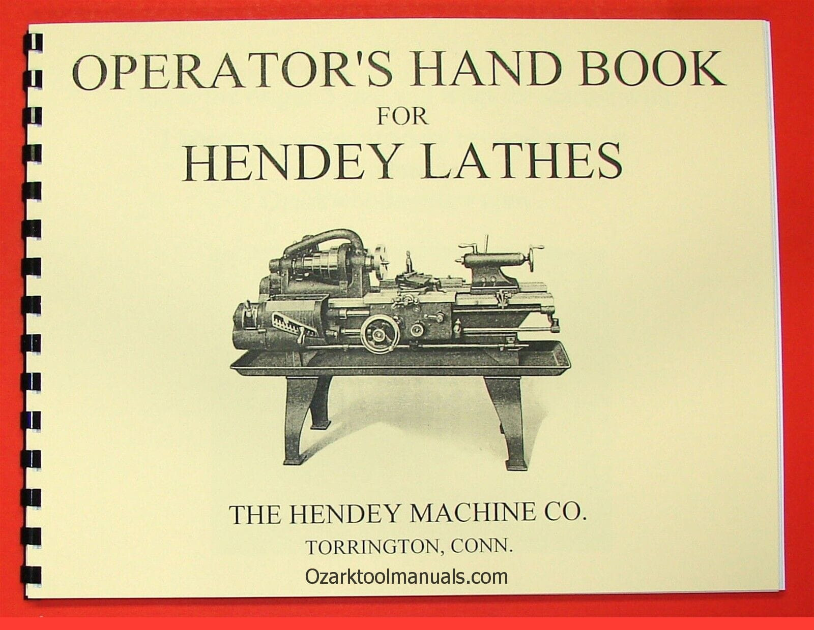 HENDEY OLD Metal Lathe Operator’s Owner’s Hand Book Manual 0360