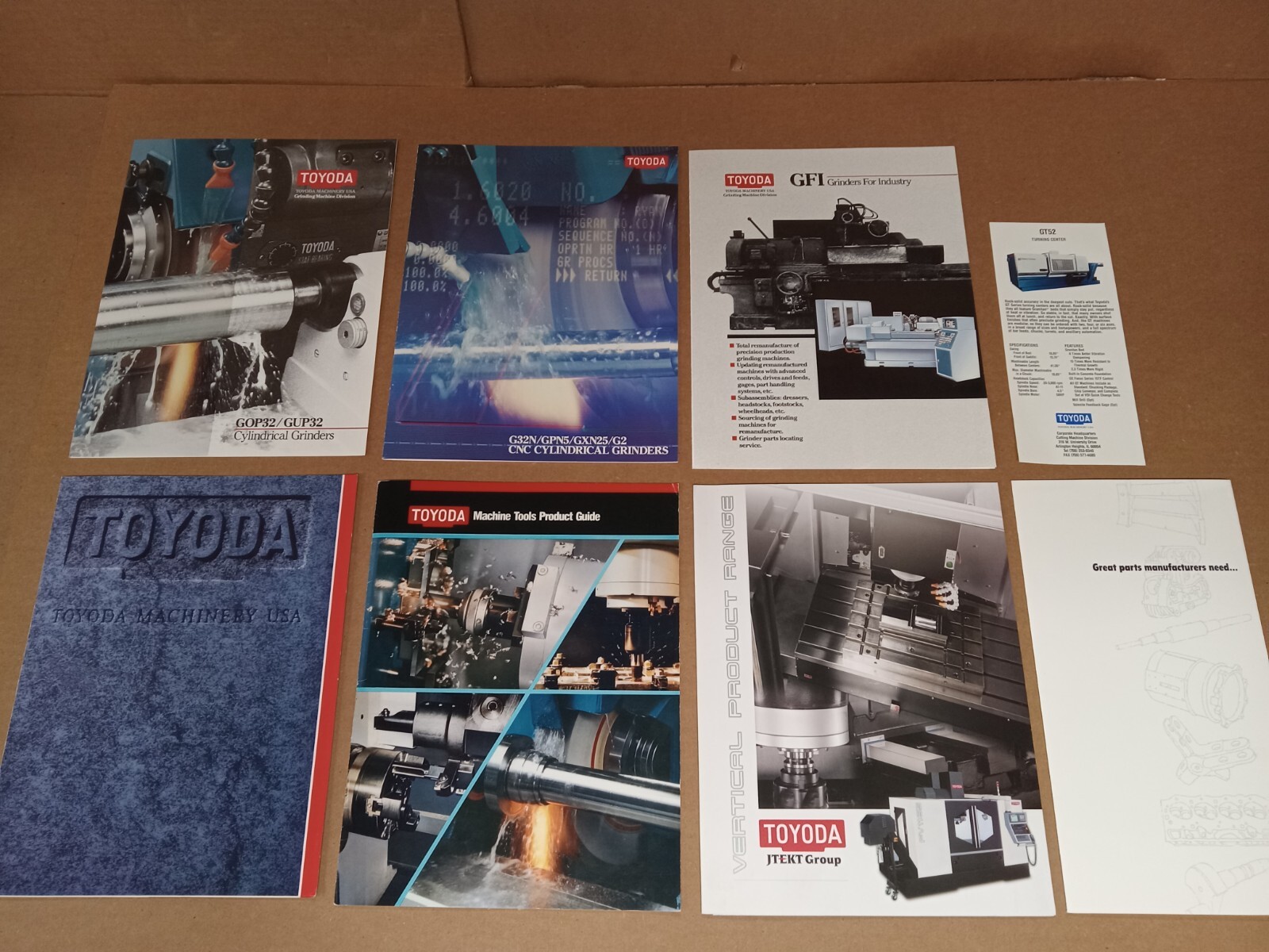 Toyoda Machine Tool Brochures