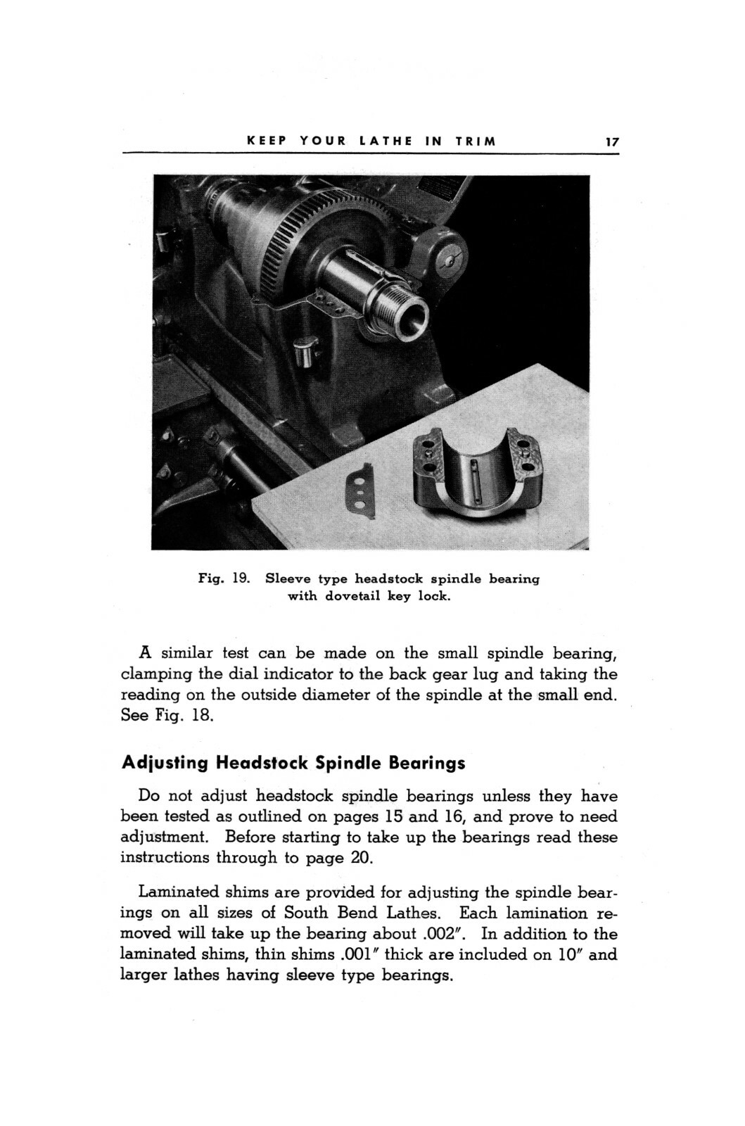 South Bend Taking Care of Your Lathe-Four Manuals in One #2113