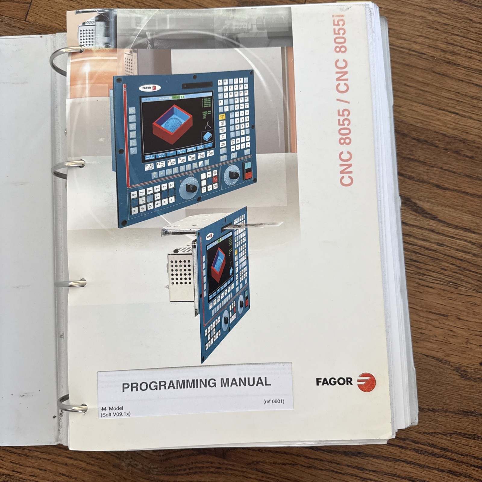 FAGOR CNC 8055 8055i PROGRAMMING MANUAL FOR M MODEL