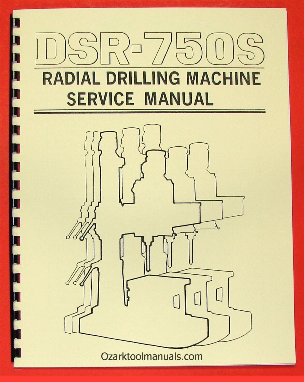 DAR SIN/JET DSR-750S & JRD-750 Radial Drill Instructions & Parts Manual 0865