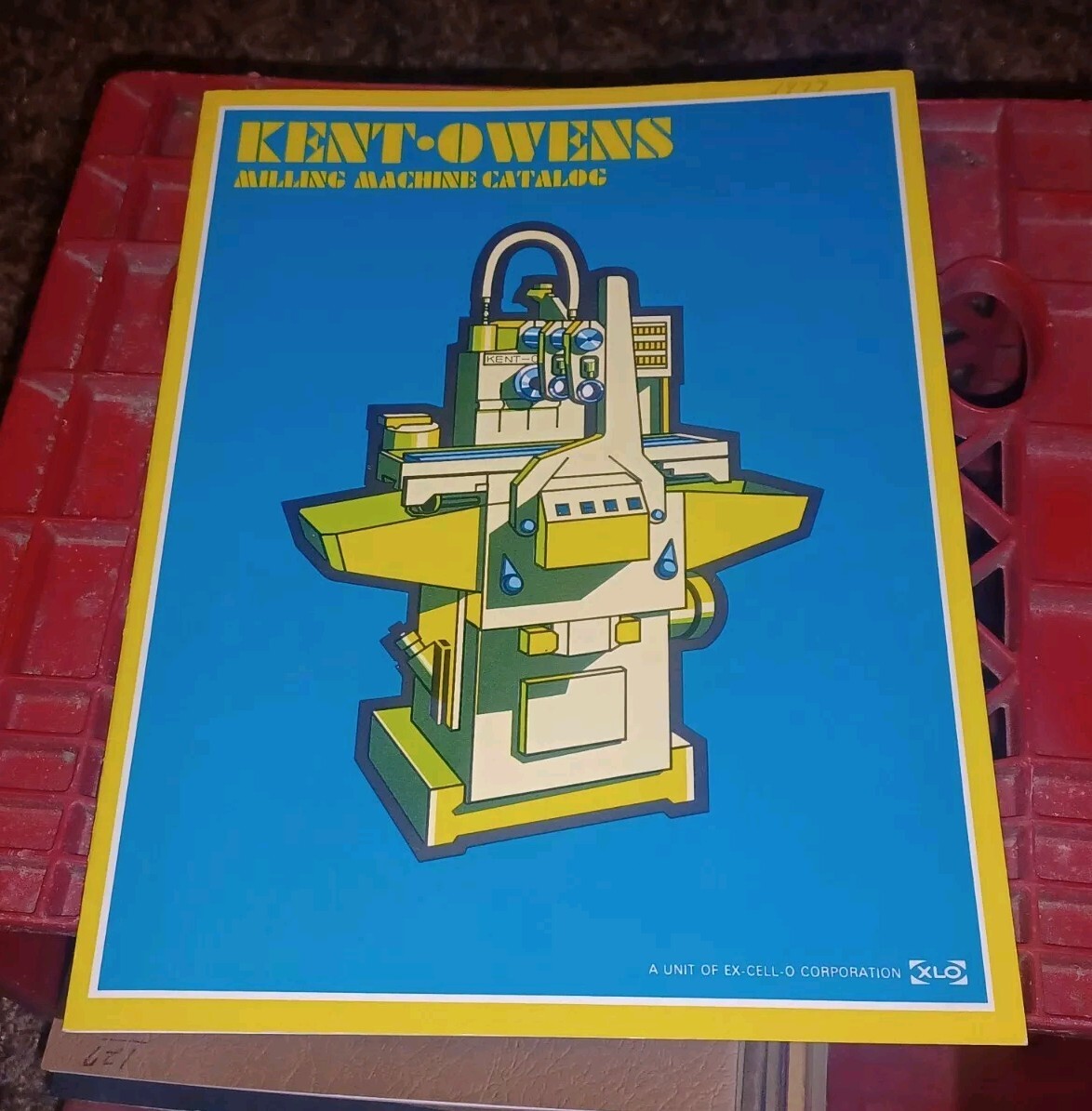 KENT OWENS MILLING MACHINE SALES CATALOG BOOK Machinist EX-CELL-O Corporation
