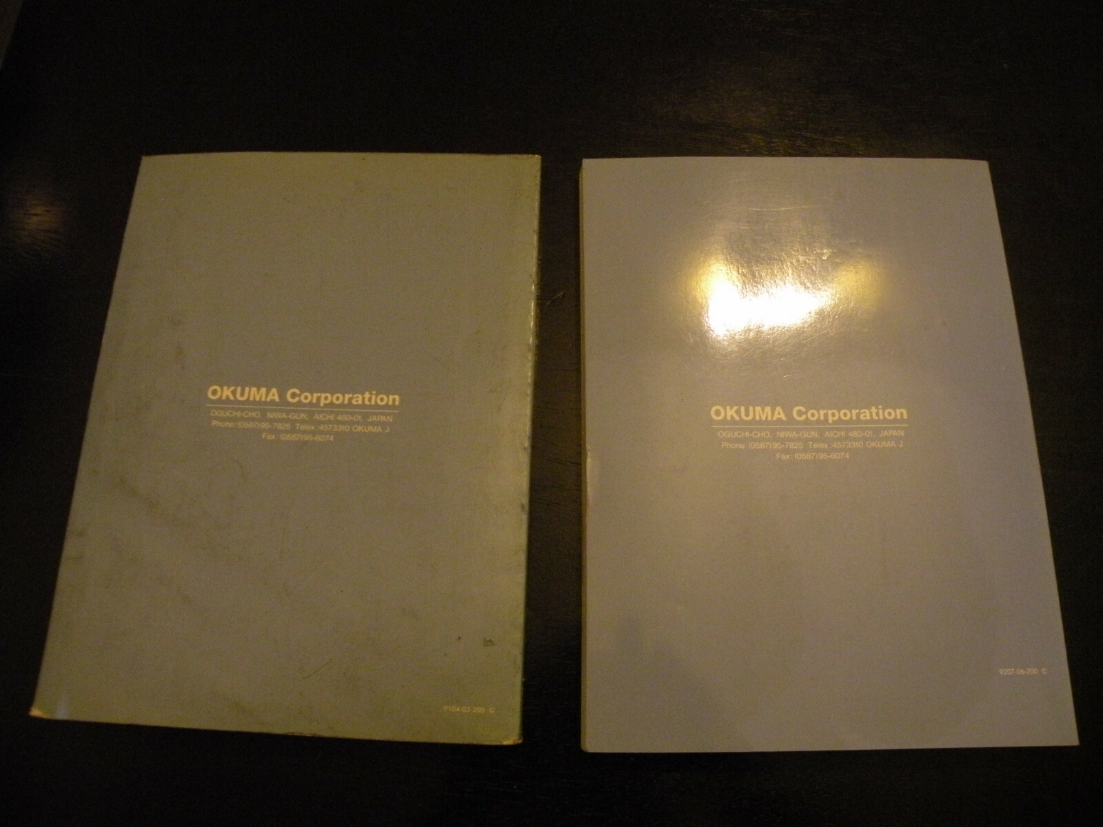 (1) Okuma Maintenance Manual OSP5020L LR Series Lathes 3269-E-R1 November 1990