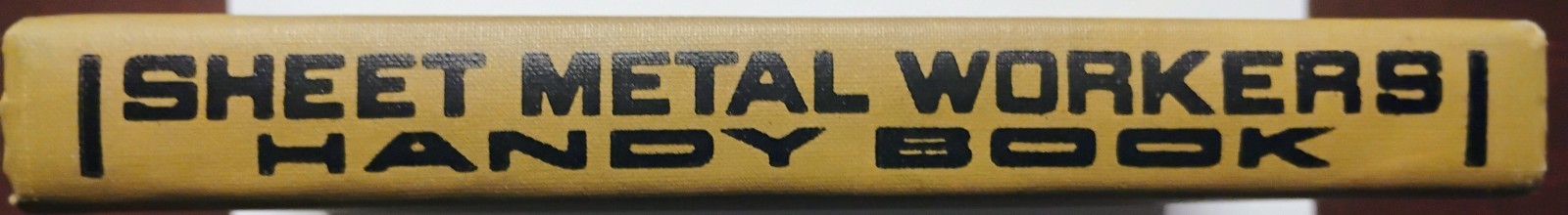 Vintage Hardback Audels Sheet Metal Workers Handy Book Reprint 1942 1952 VGC