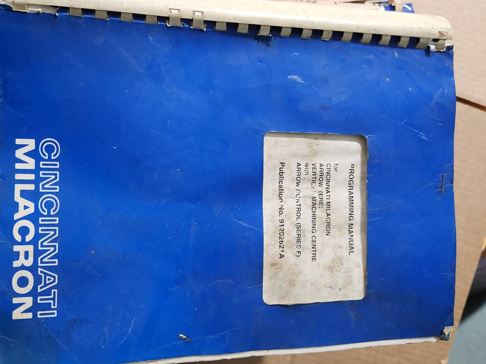 Original Cincinnati Milacron Electronic Tool Gage Service And Operating Manual