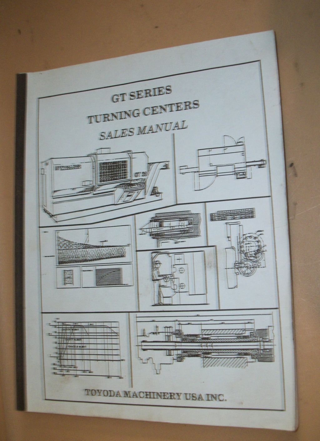 Toyoda Machinery USA Inc GT Series Turning Center Sales Manual