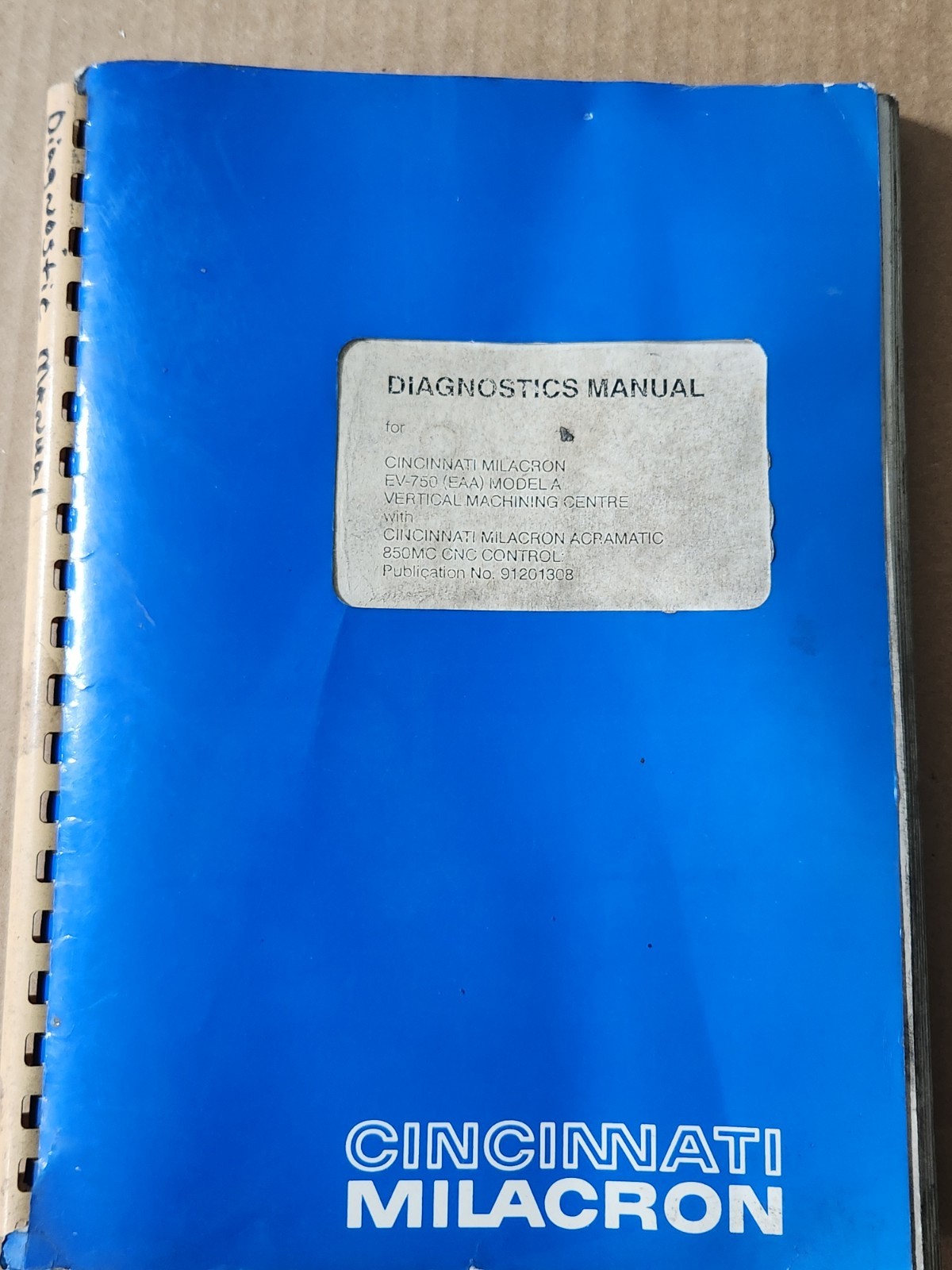 Original Cincinnati Milacron Electronic Tool Gage Service And Operating Manual