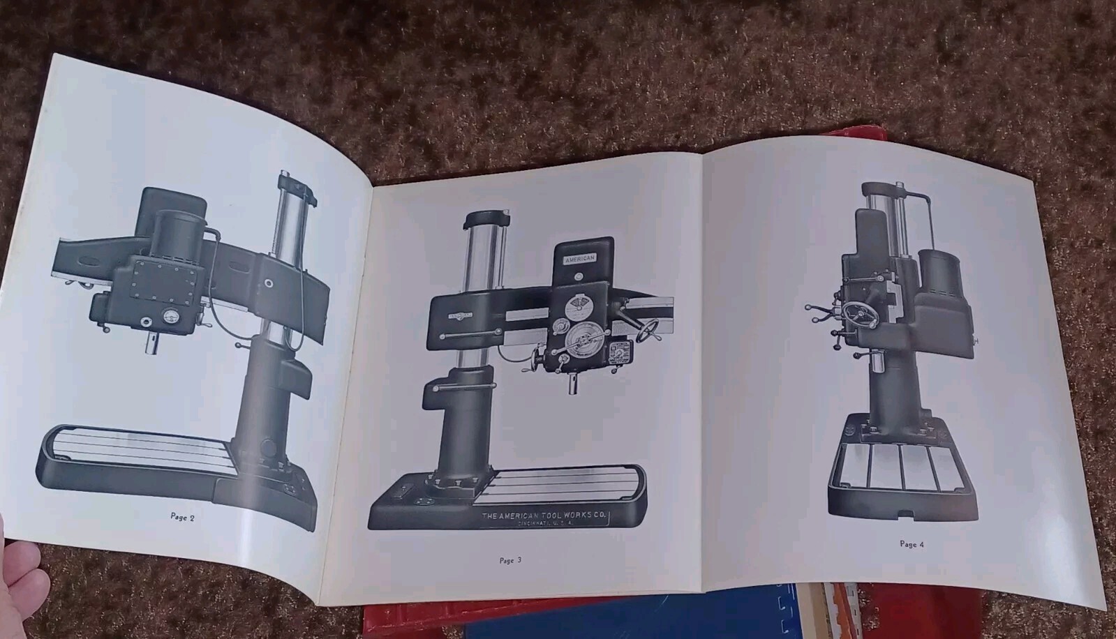 AMERICAN HOLE WIZARD Tool Works BULLETIN 305 9 Speed Radial Drill Catalog Book