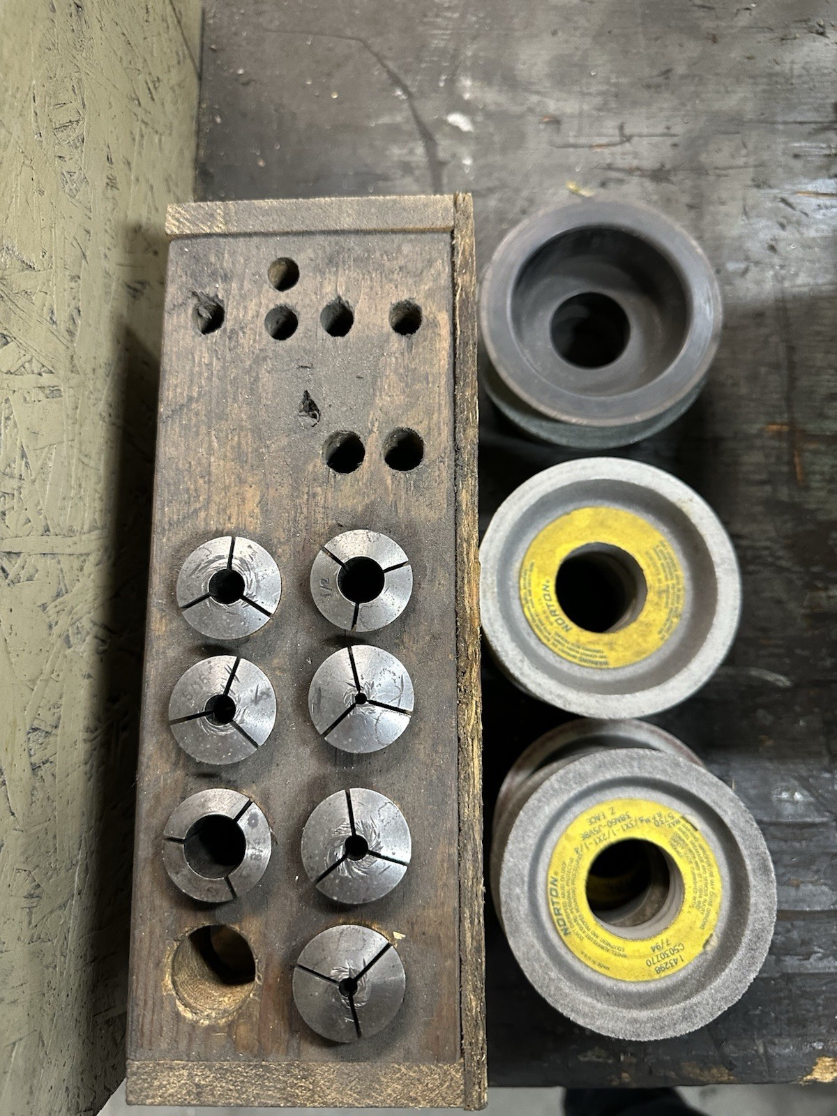 Deckel SO Tool & Cutter Grinder with Collets, Workhead & Grinding Wheels