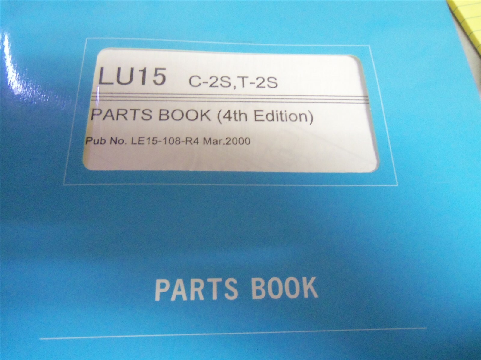 Okuma LU15 C-25 T25 Parts Book 4th Edition #181 *FREE SHIPPING*
