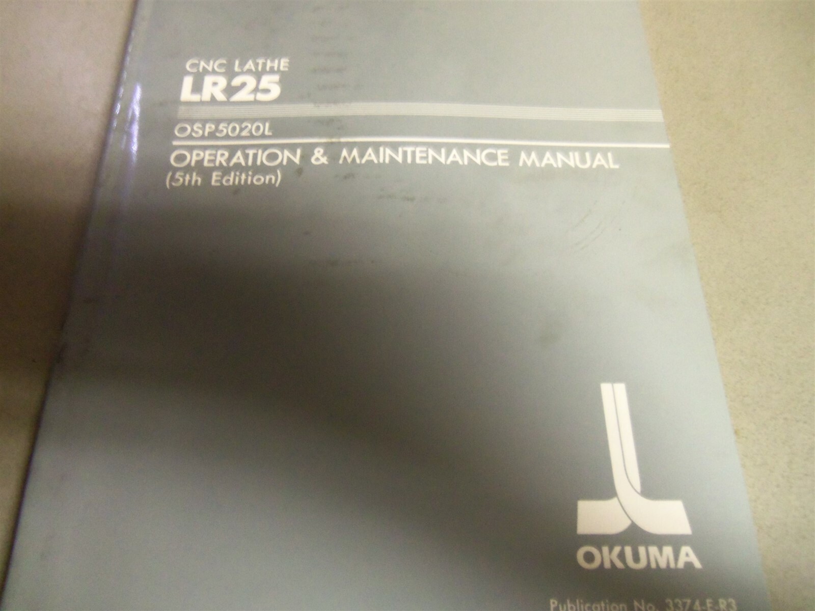 Okuma LR25 CNC Lathe DSP5020L Maintenance Manual #165 *FREE SHIPPING*