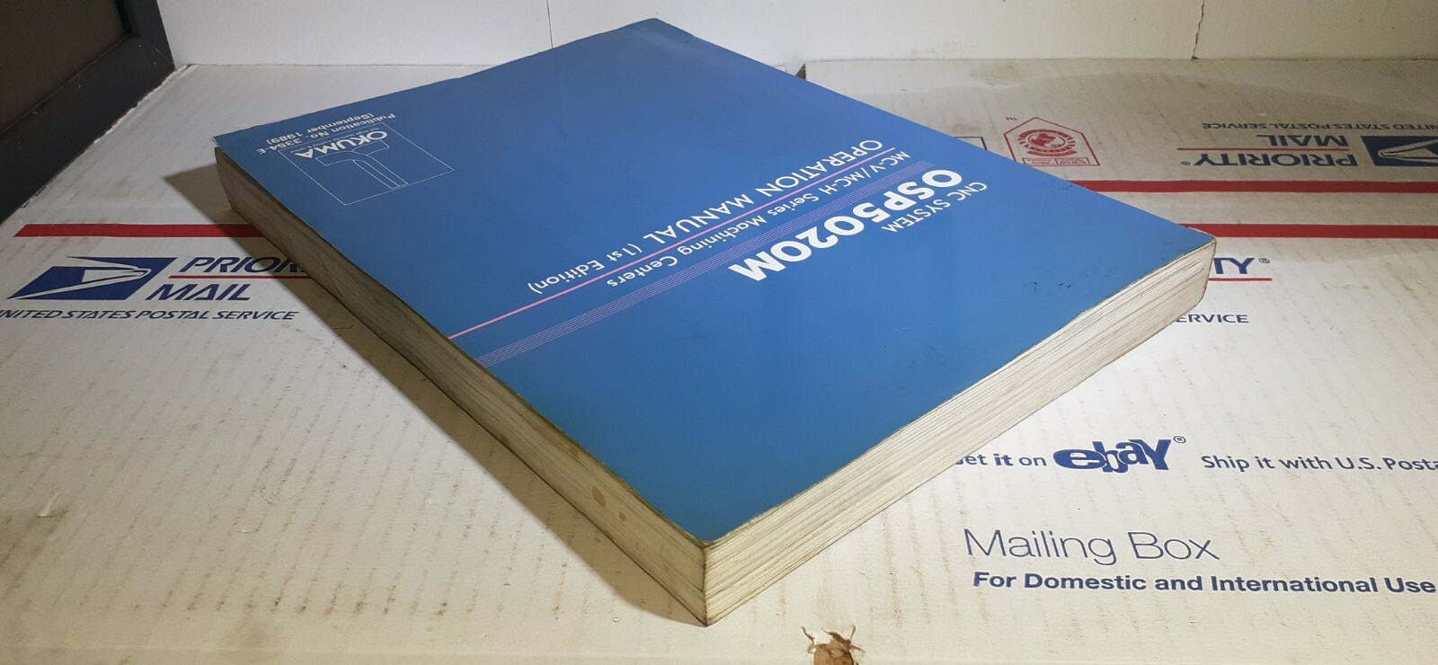OKUMA OSP5020M MC-V/MC-H OPERATION MANUAL (1st Edition) 3354-E FastShipping
