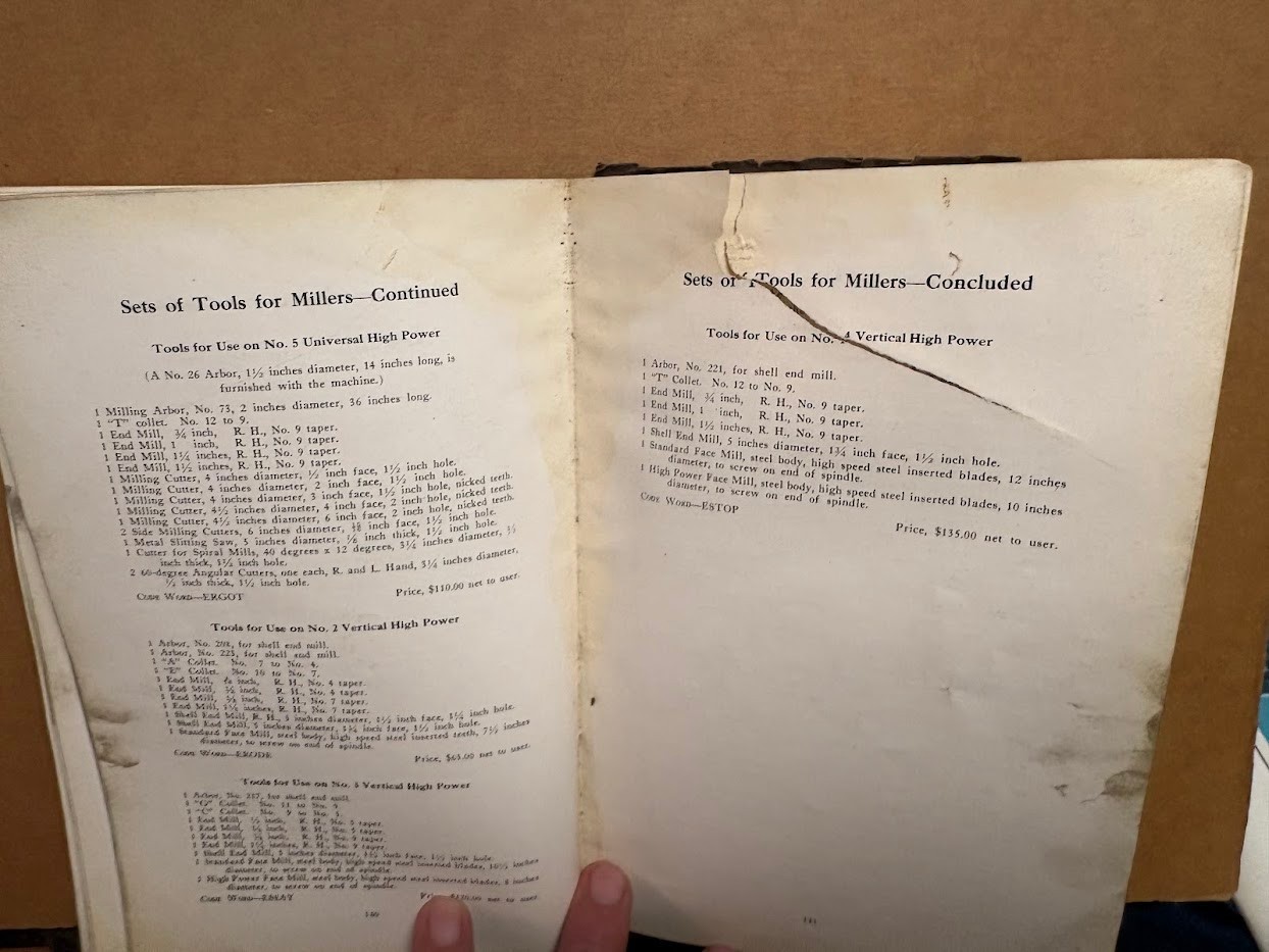 Vtg Cincinnati Milling Machine Co Catalog 1911 Cutter Grinders Tools Millers
