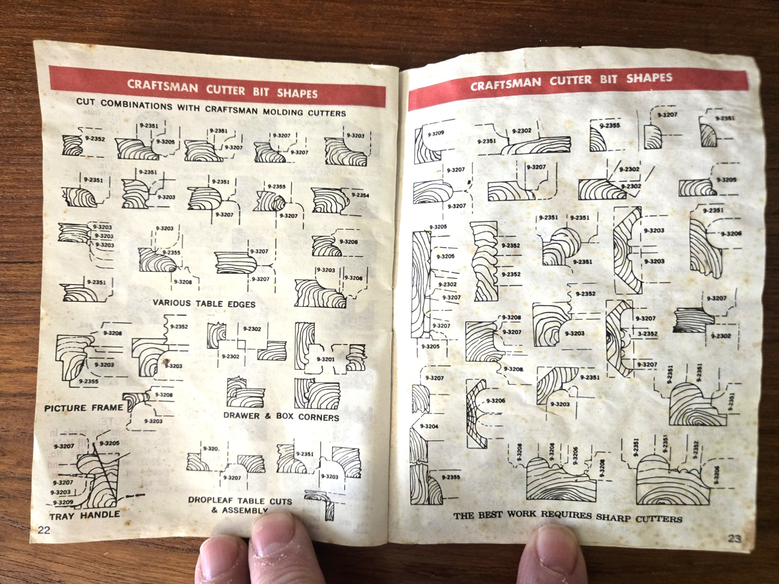 1975 Sears Craftsman Circular Saw Blades Power Tool Accessories Handbook Booklet