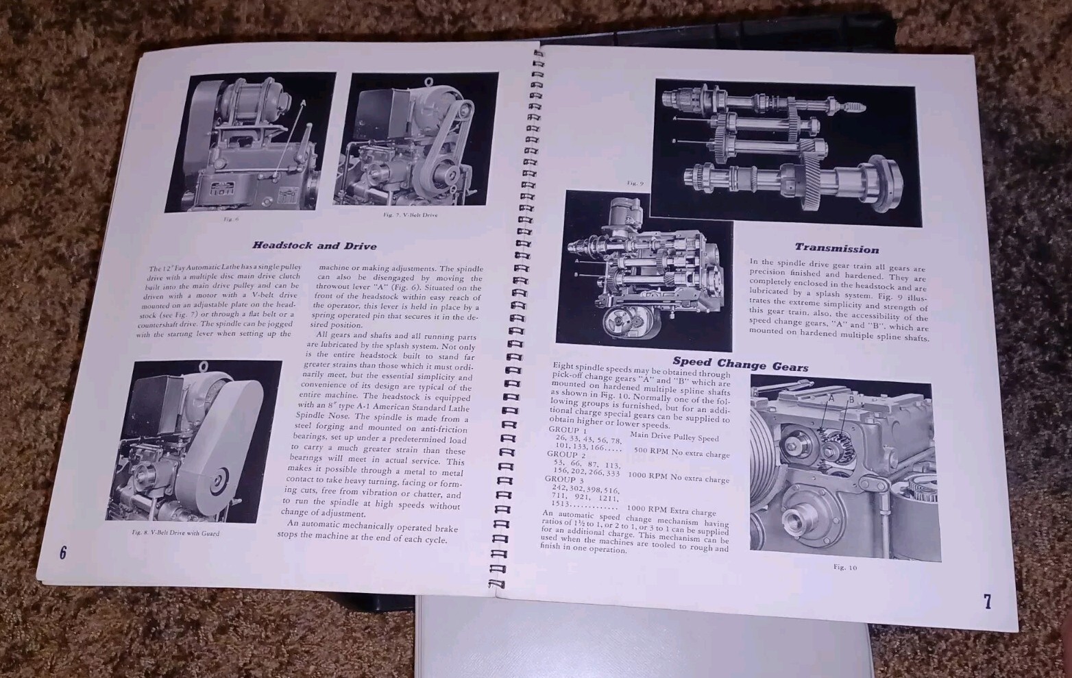 1930s Jones & Lamson Machine Co. 12″ Fay Lathe Catalog Book MACHINIST TOOL J&L