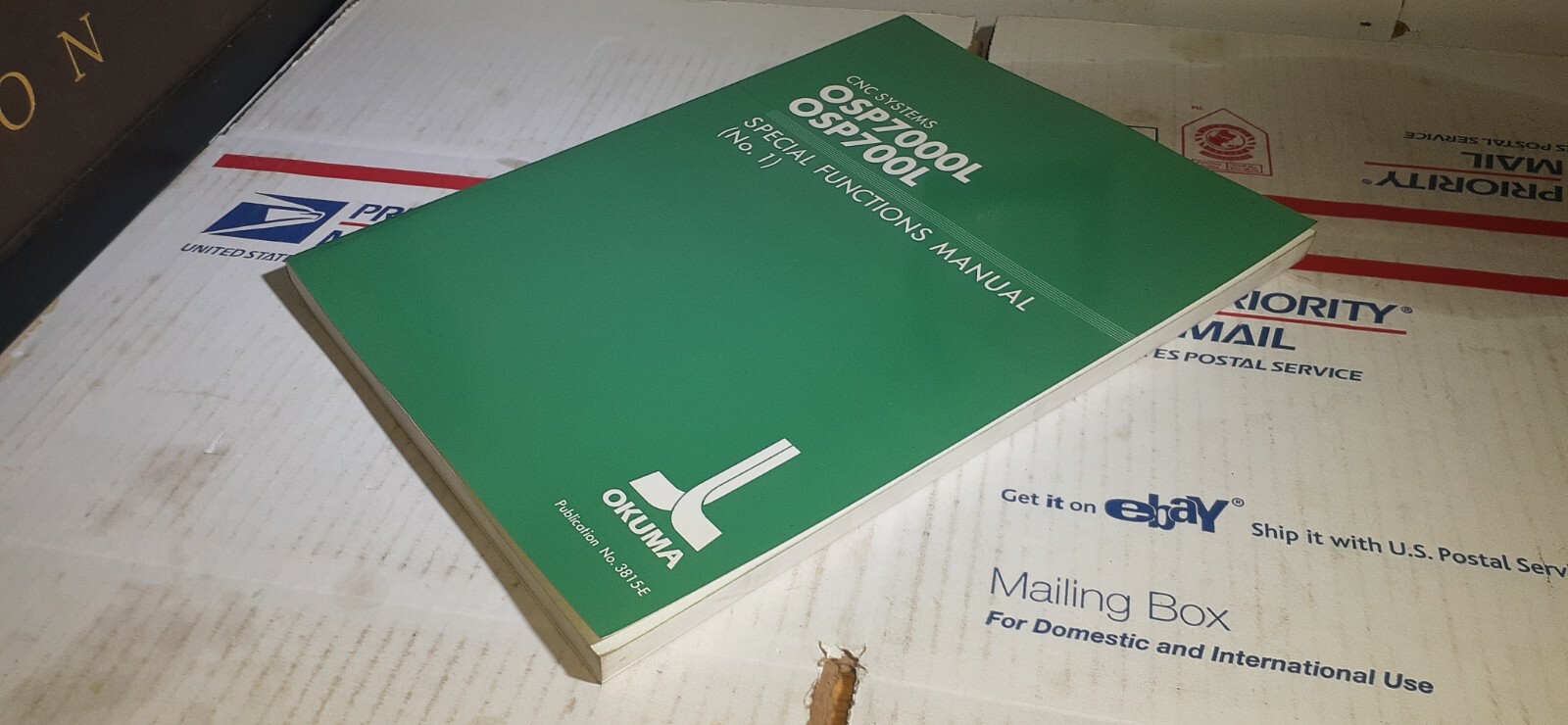 OKUMA OSP7000L OSP700L SPECIAL FUNCTIONS MANUAL (No. 1) 3815-E FastShipping