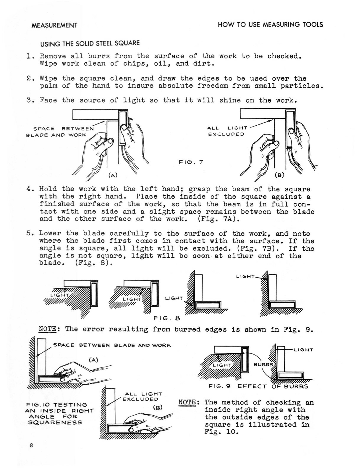 Sheet Metal Working Series Measurement & Layout Instruction Manual #1322