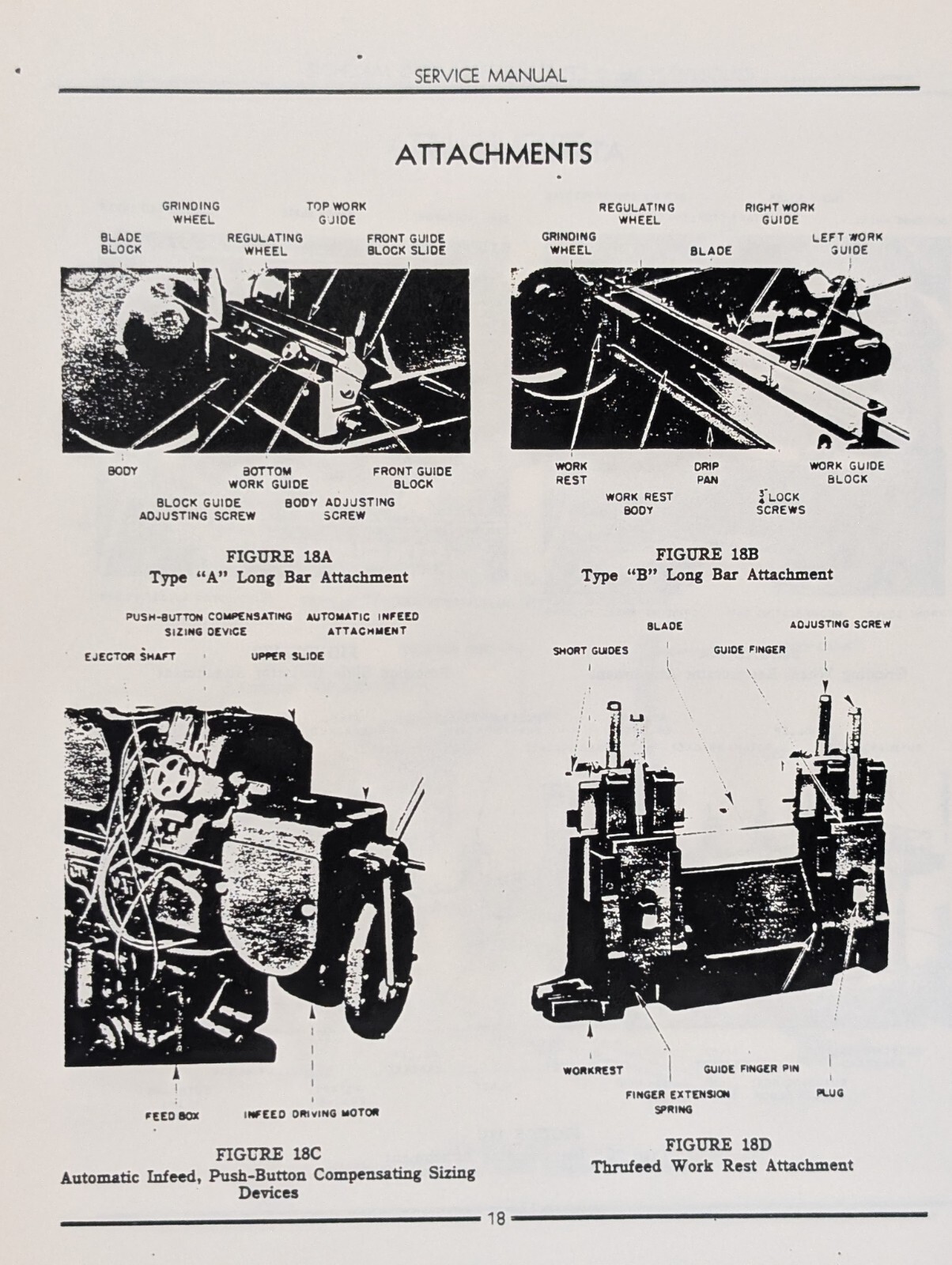 Cincinnati G-522-4 Parts & Service Manual for No. 2 Centerless Grinding Machine