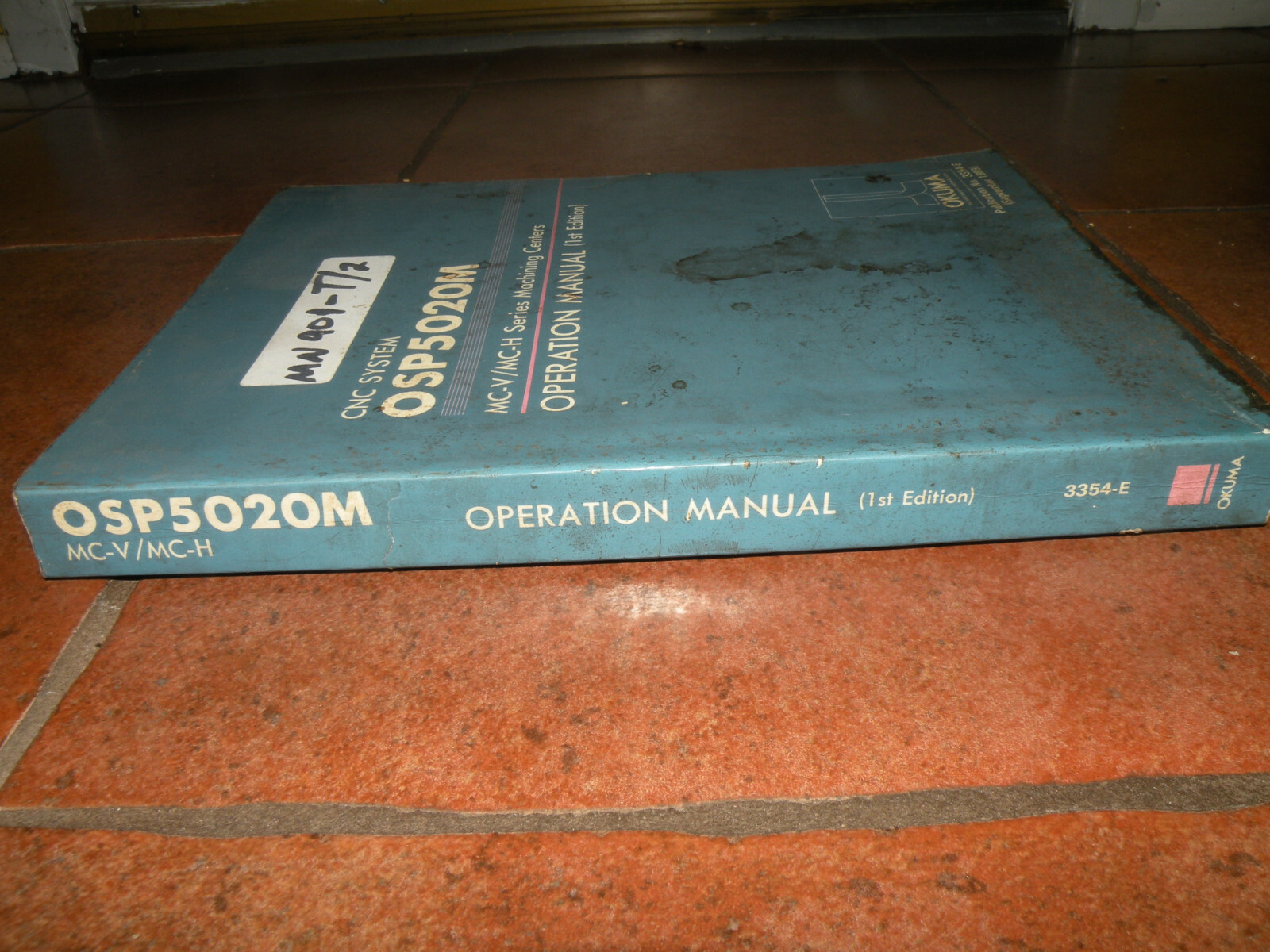 Okuma OSP5020M MC-V / MC-H Series Machining Centers Operation Manual 3354-E