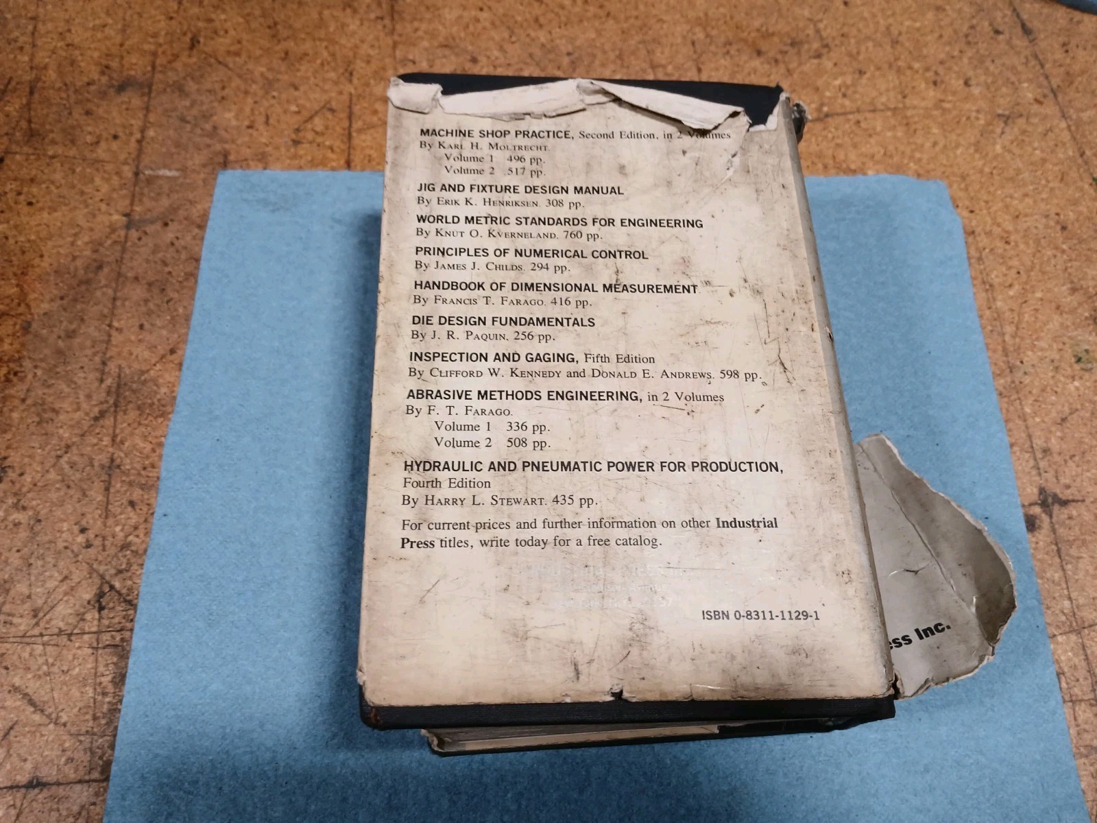 Machinerys Handbook 21st Edition