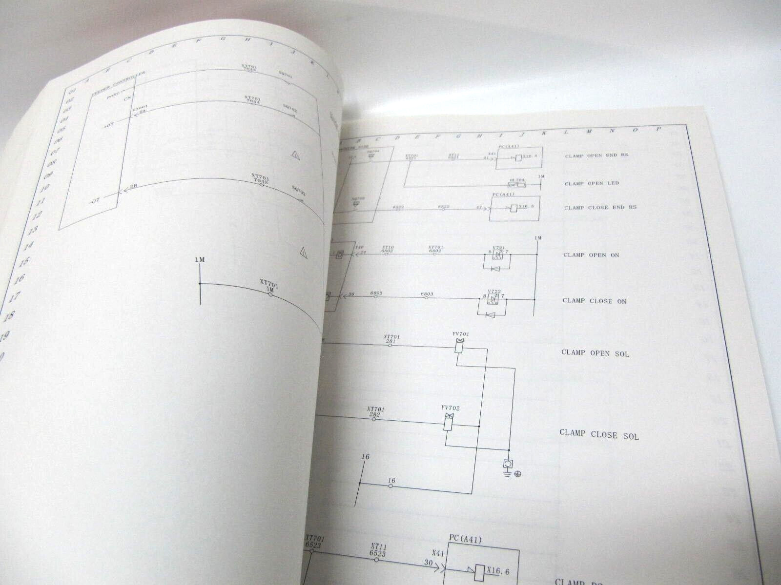 Yamazaki Mazak Corp. Electric Circuit Diagram Manual Space Gear U44 DD674001009A
