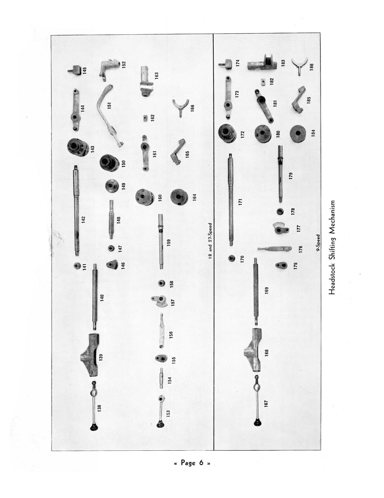 American Tool Works Pacemaker Lathes 14″ to 22″ Illustrated Parts Manual #1046