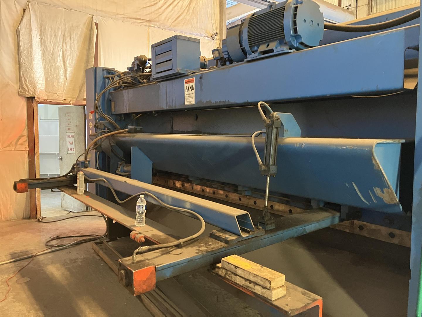 1/2″ x 12ft Cincinnati Hydraulic Shear STOCK #4210