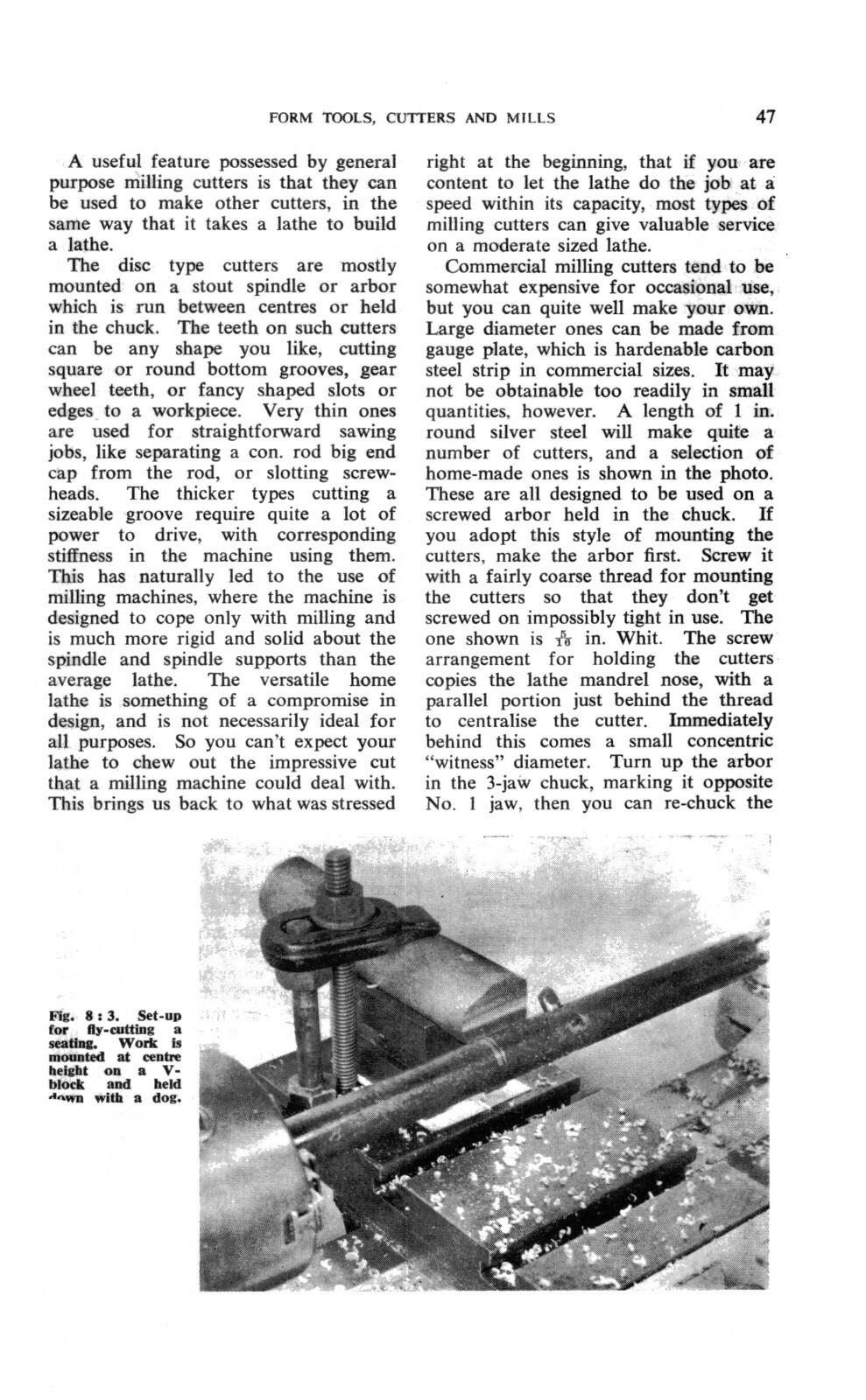 Using The Small Lathe Instruction Manual #1283