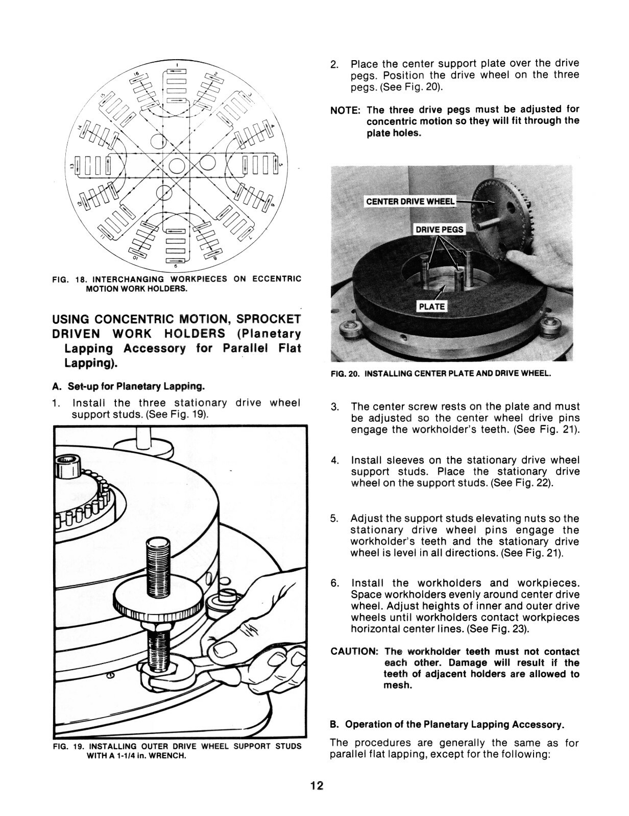 DoALL CM-16 & CM-20 Lapping Machines Instruction Manual #1612