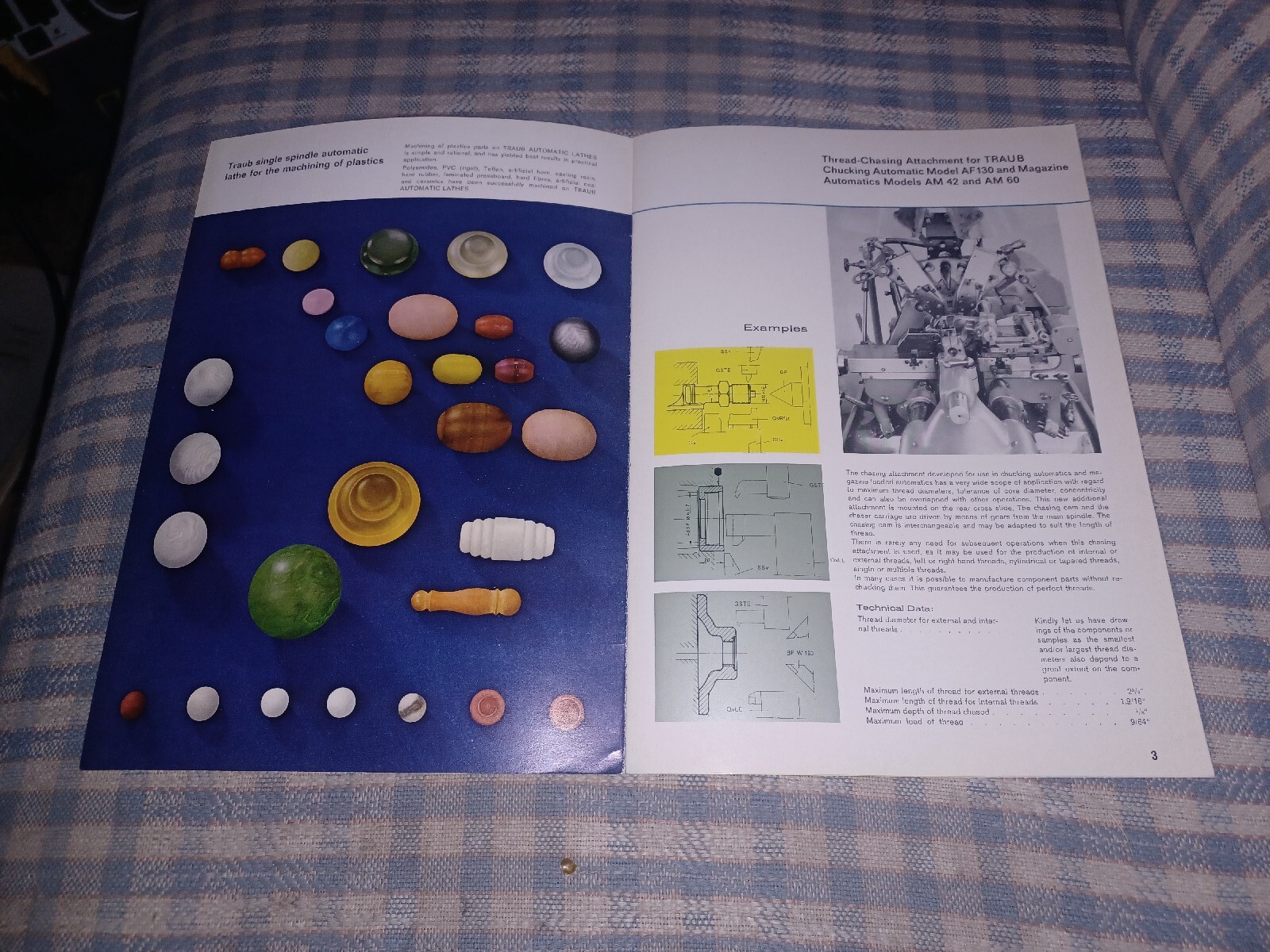 HERMANN TRAUB west Germany TOOLS 1963 Catalog Journal TURNED PARTS machinist VTG