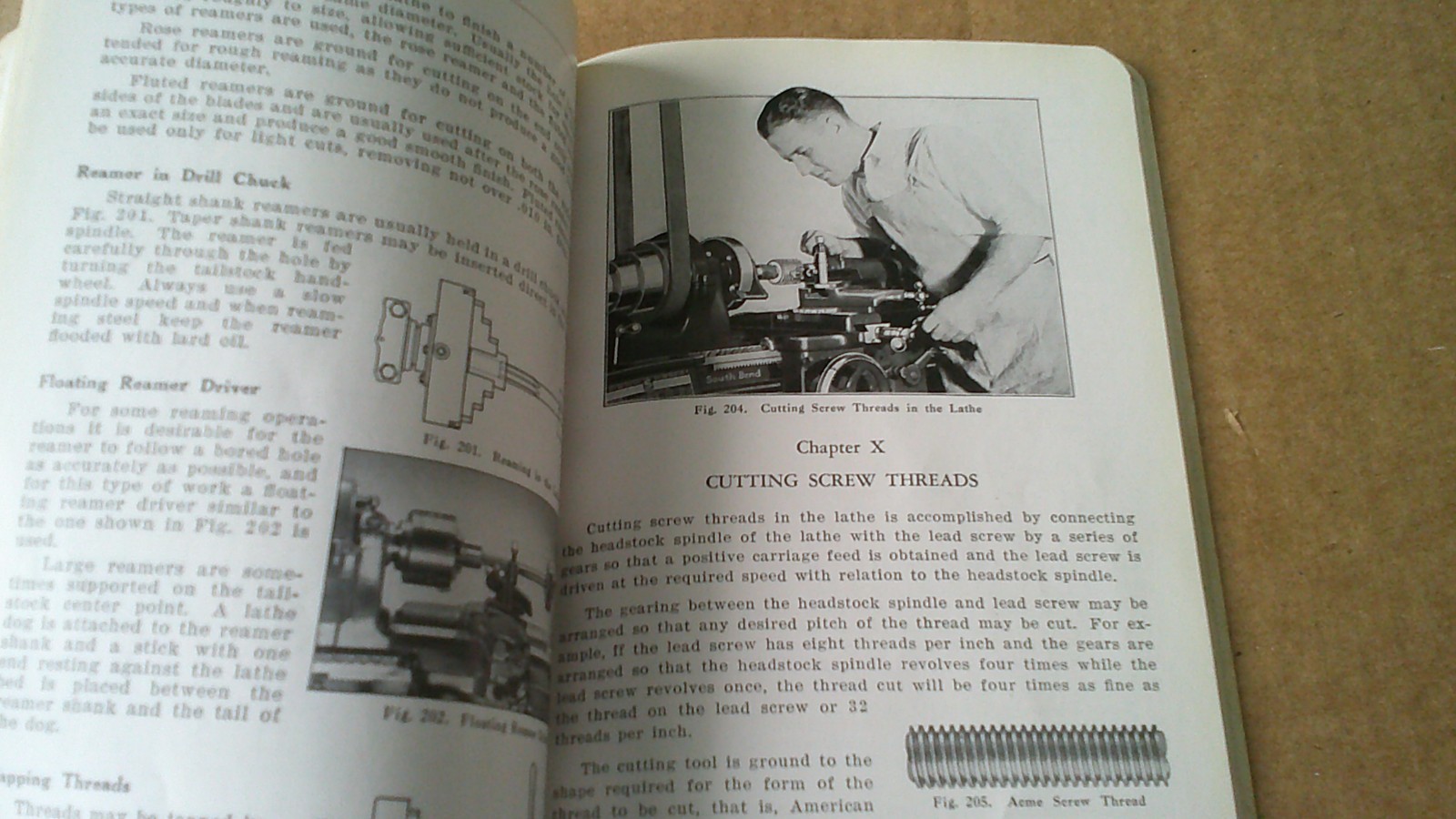 1941 How to Run a Screw Cutting Lathe Care and Operation 41st Edition South Bend