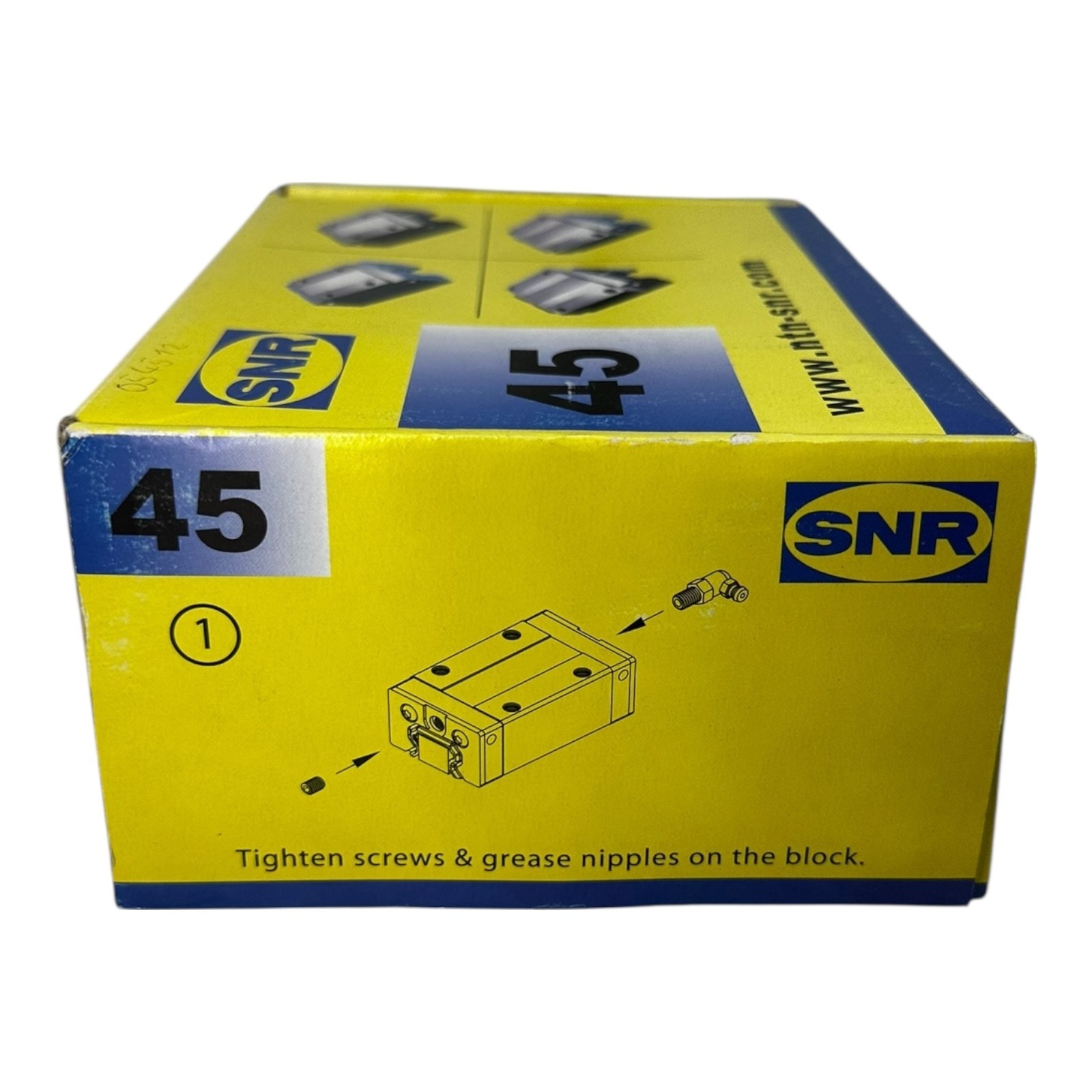 SNR LGCS45BLSSNZ1 Linear Guide Block Guide Carriage Size 45 CNC Bearing