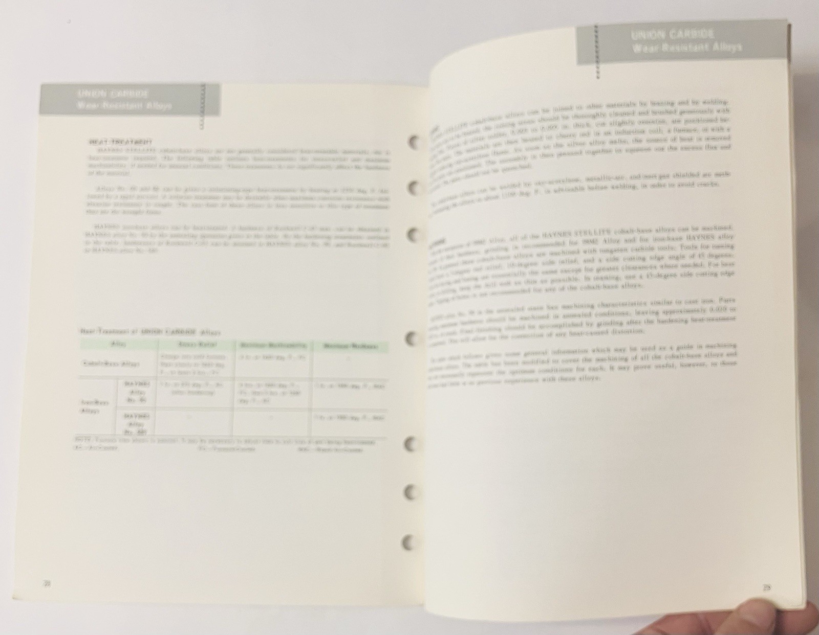 1965 Union Carbide Wear-Resistant Alloys Stellite Guide | Industrial Metallurgy