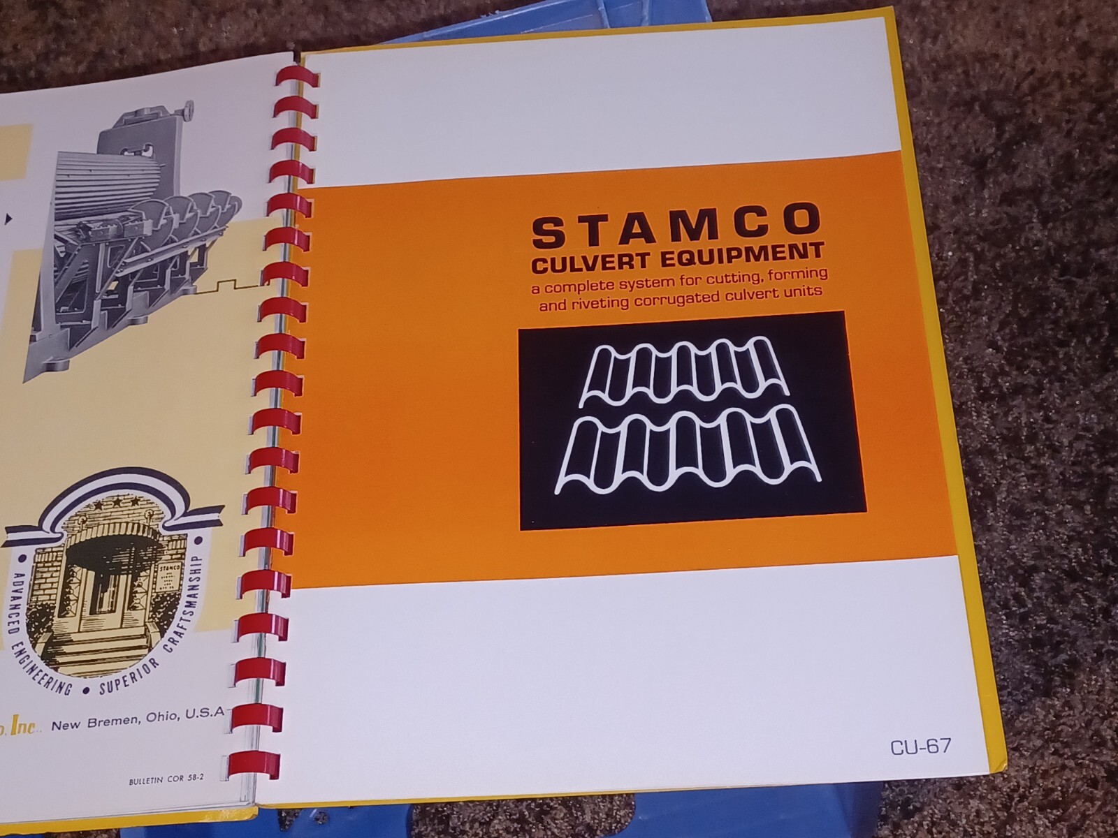 1950’s STAMCO SHEET AND PLATE EQUIPMENT MACHINIST INDUSTRIAL TOOLS CATALOG BOOK