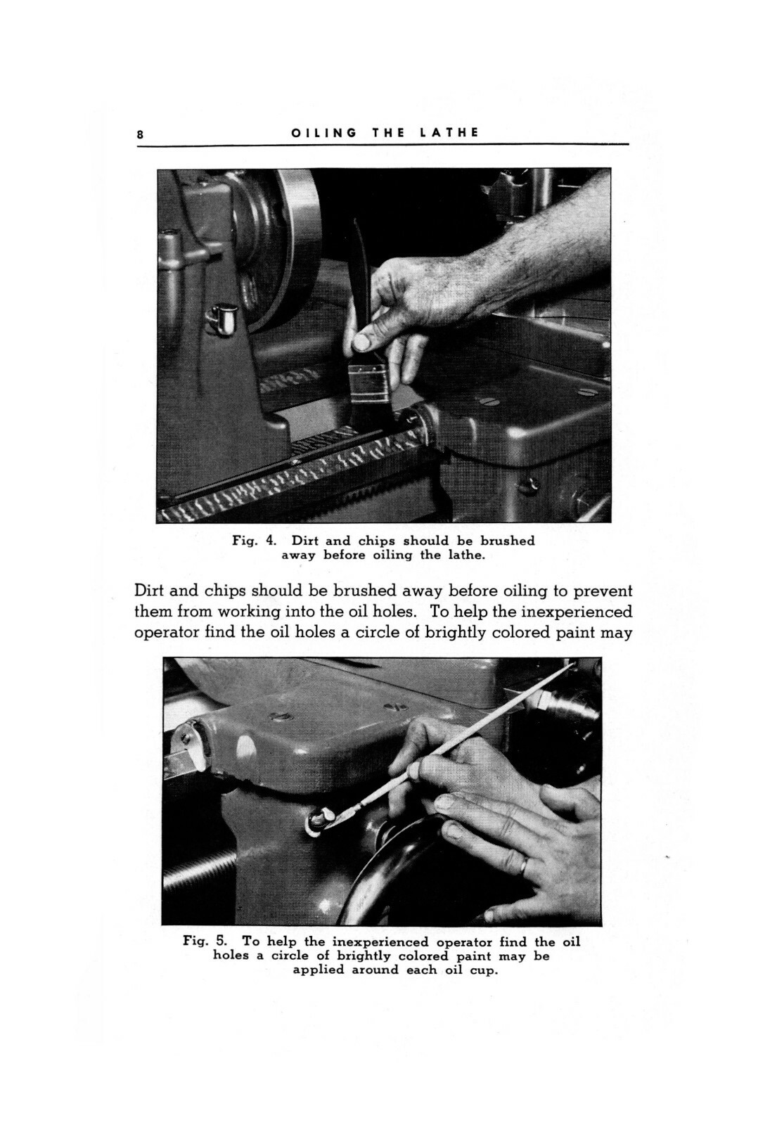 South Bend Oiling The Lathe Instruction Manual #931