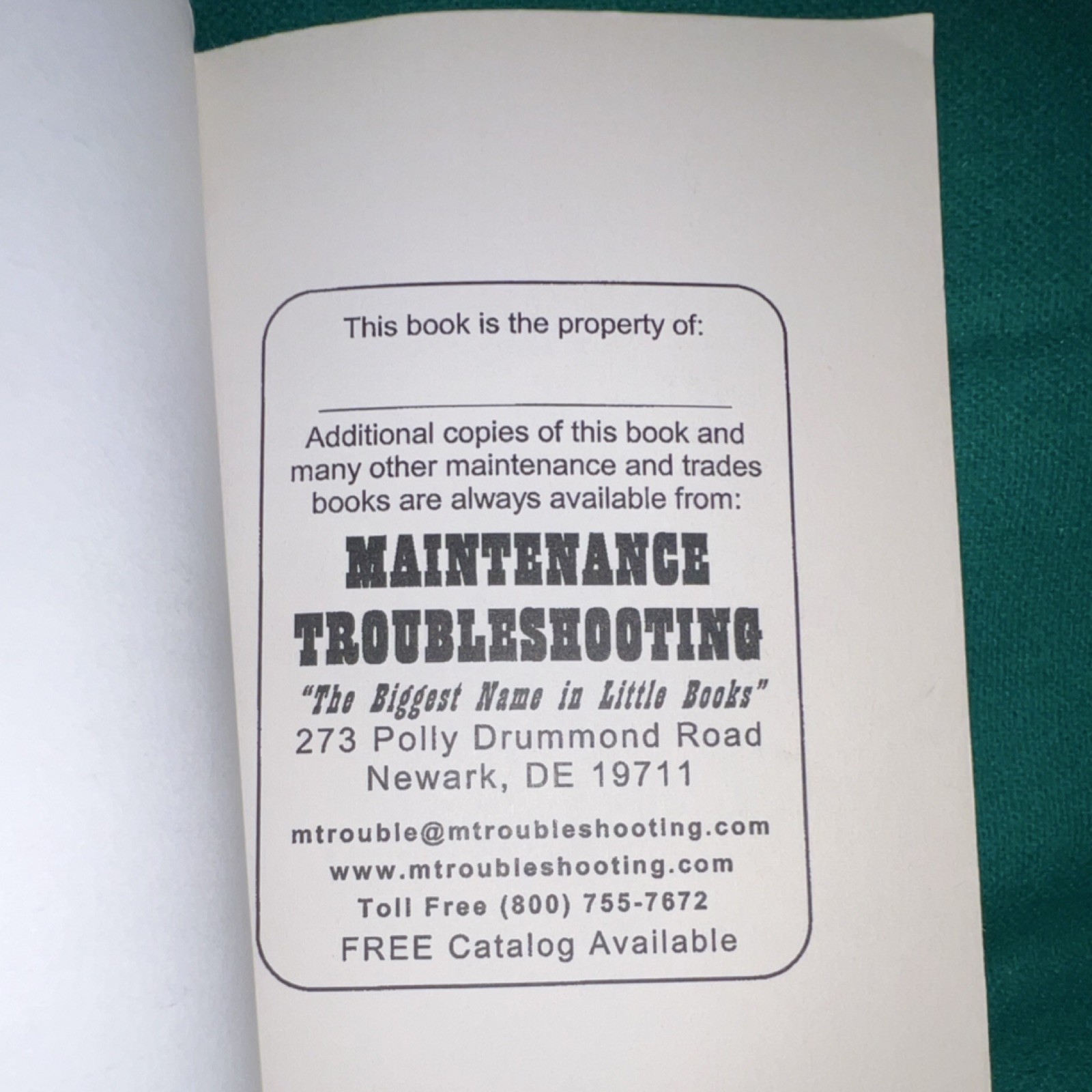 Audel Mechanical Trades Pocket Manual All New 4th Edition 0-7645-4170-6
