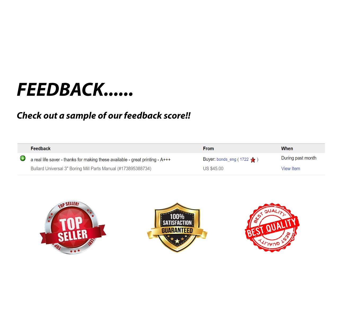 PRATT & WHITNEY 20 inch Model B Lathe Parts Manual