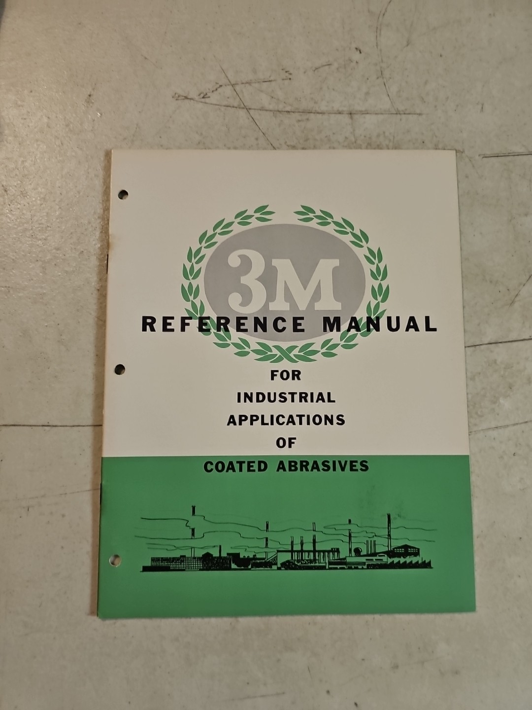 Vintage 1954 3M Industrial Applications Of Coated Abrasives Reference Manual