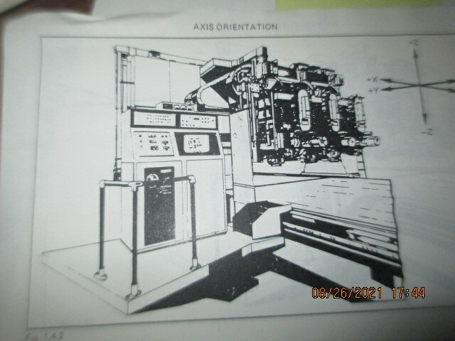 Service Schematic Manual For Cincinnati Milacron 5 Axis Gantry Profiler Machine