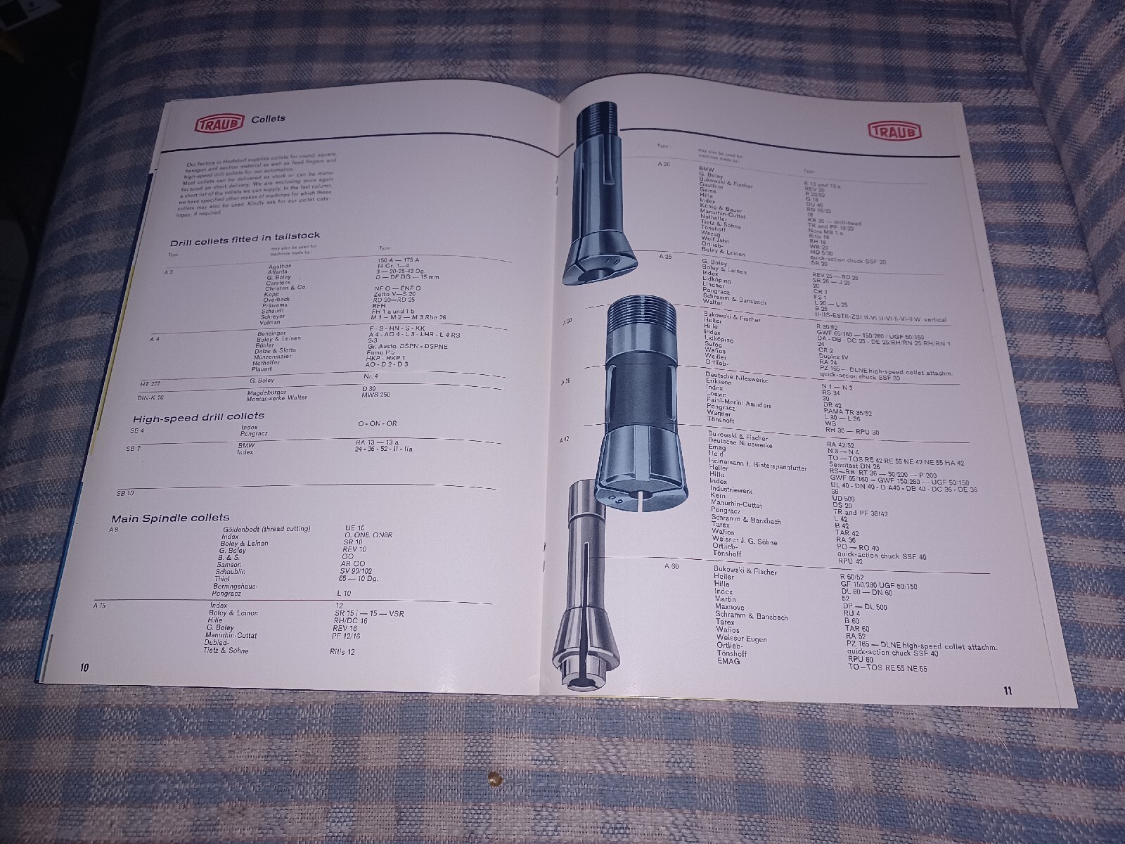 HERMANN TRAUB west Germany TOOLS 1963 Catalog Journal TURNED PARTS machinist VTG