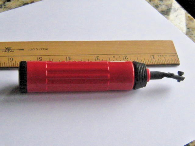 Vargus Red Handle Manual Deburring Tool for use with a D80C Blade