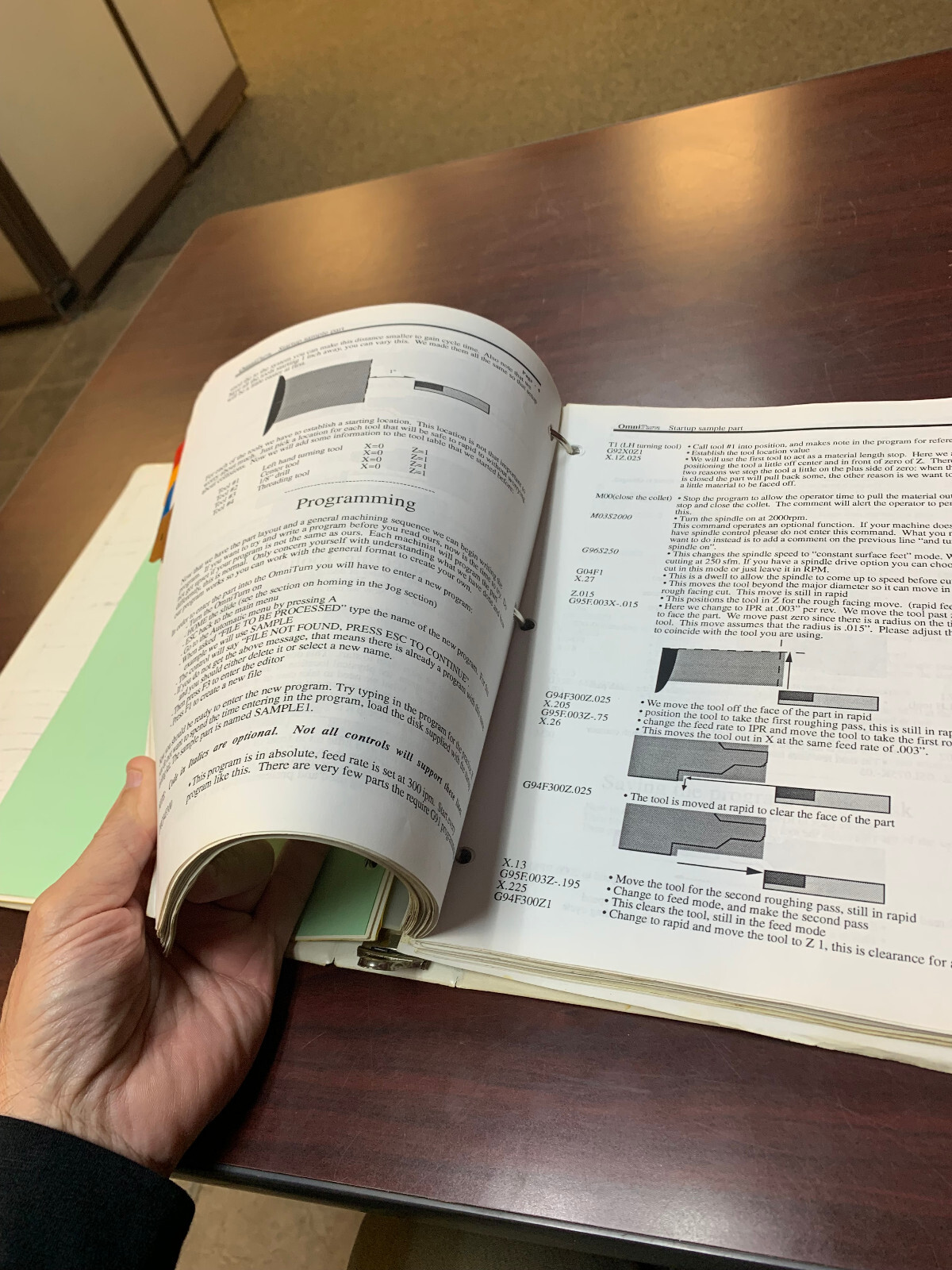 Programming and Maintenance Manual for Omniturn CNC