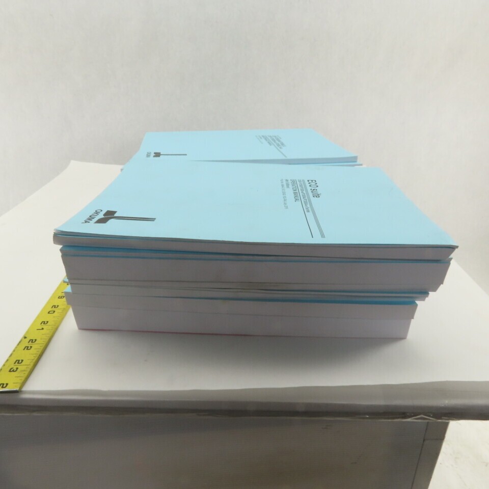 Okuma Genos L Series L3000-e Maintenance Operations Catalog Manual Bundle