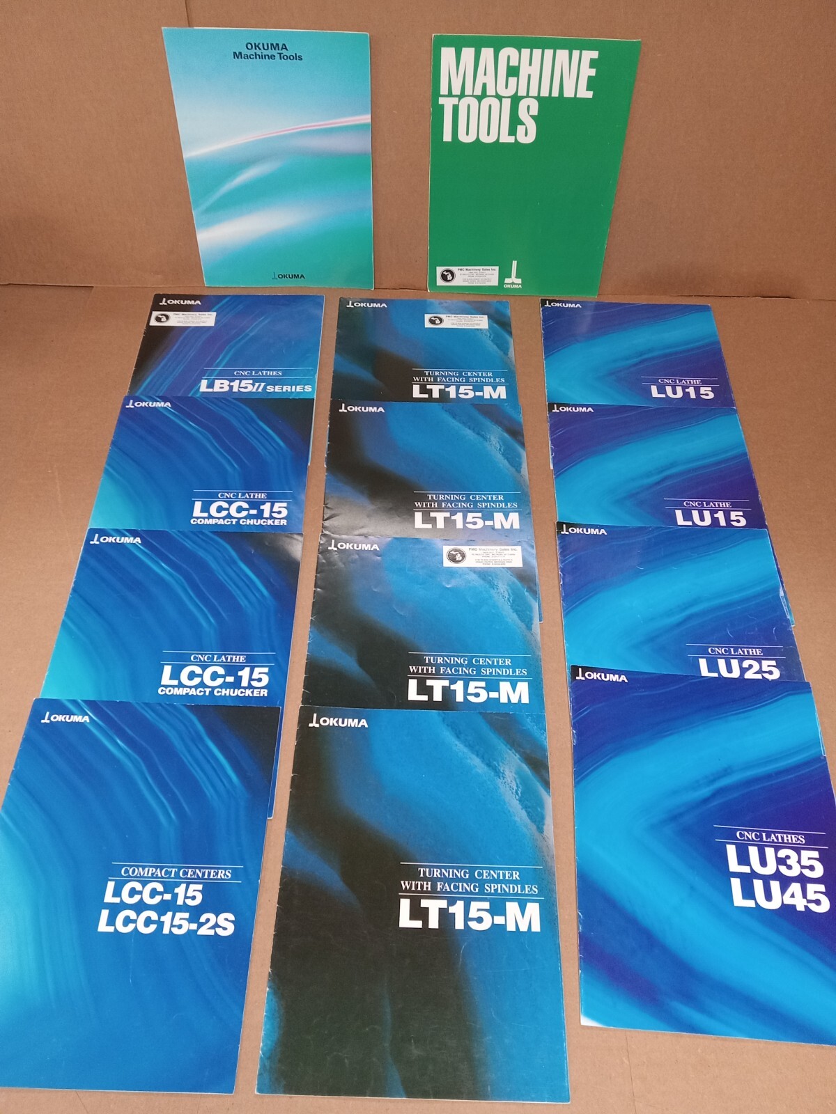 Okuma Lathe and Turning Center Brochures from the Early 1990s