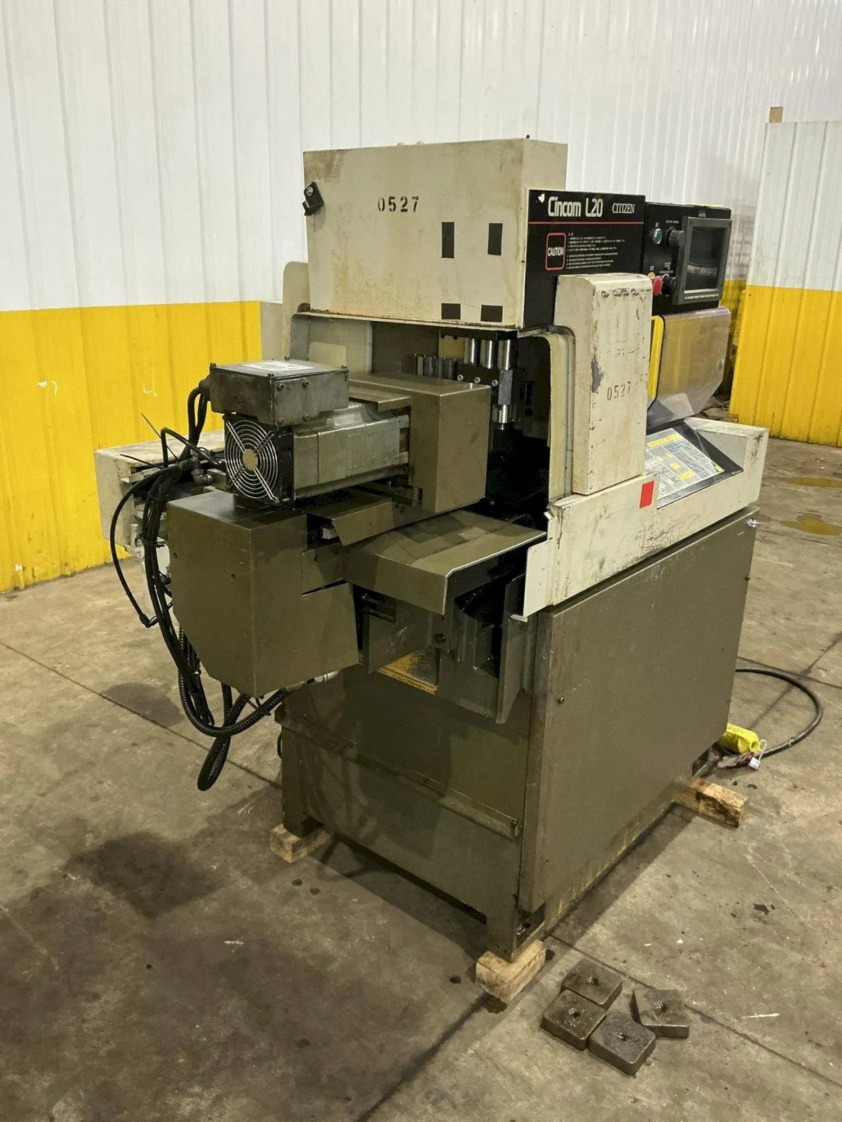 1993 CITIZEN MODEL #L-20 SWISS CNC LATHE : YOBRO #25106