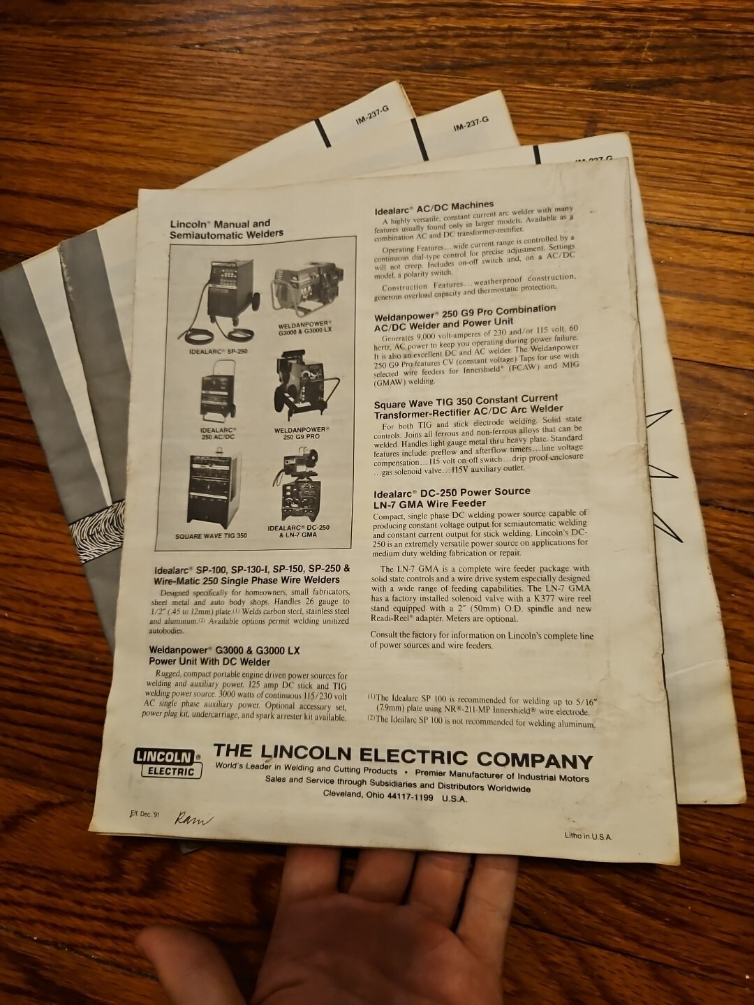 Lot of Welding Guide Books Procedure Handbook Arc Welding Shop Drawings
