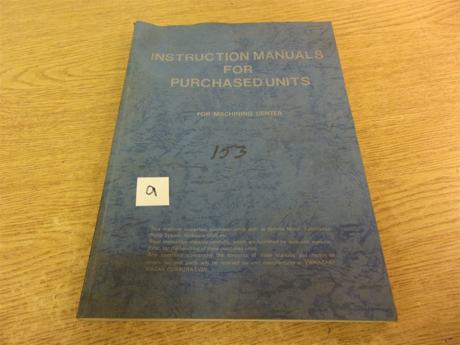 Mitsubishi Spindle Drive Controller FR-5X Maintenance Manual “9” *FREE SHIPPING*
