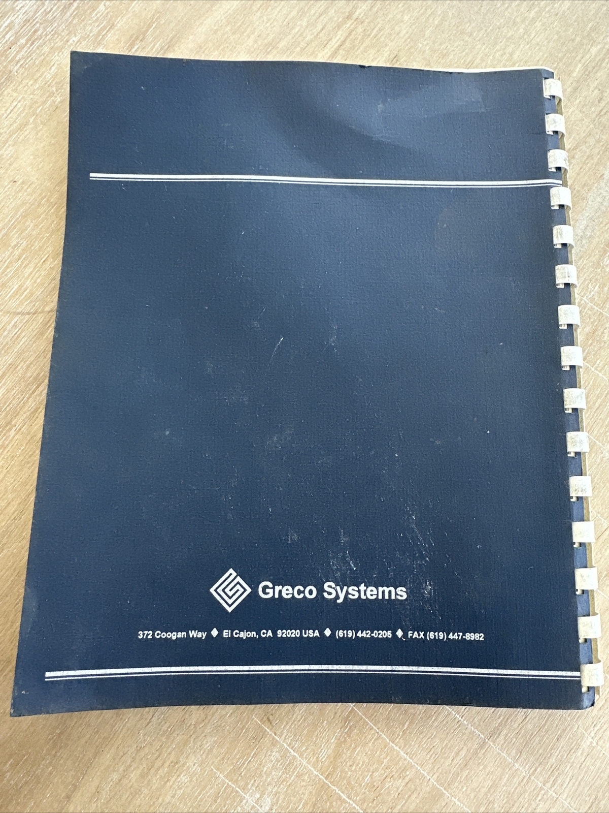 Greco Systems CNC Minifile Operator’s Manual