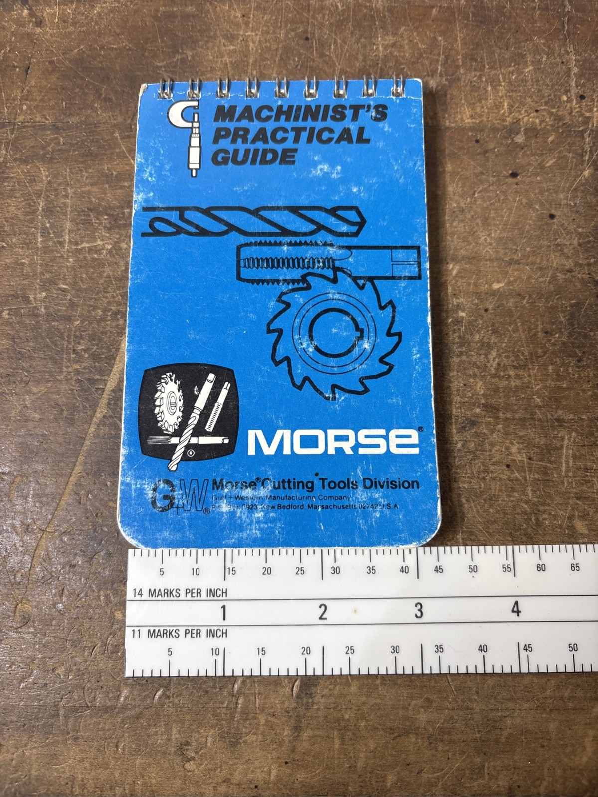 Morse Machinist’s Practical Guide Pocket Manual Handbook Toolbox Morse 1979