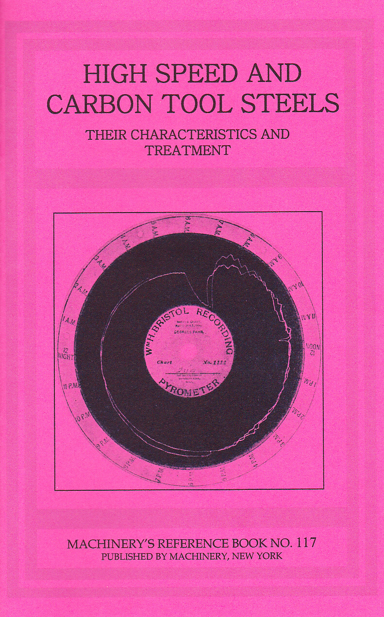 High-Speed and Carbon Tool Steels Characteristics and Treatment – 1914 – reprint